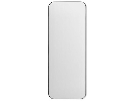 Interlude Home Aalina Brushed Nickel Floor Mirror Vertical