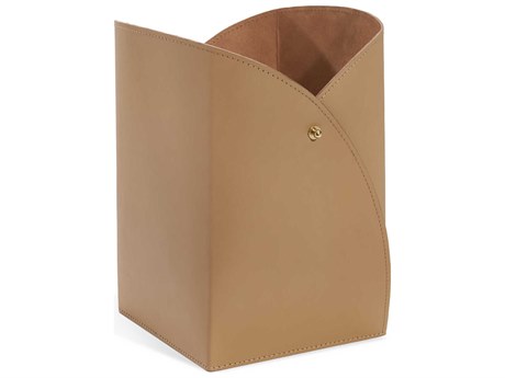 Interlude Home Tulip Fawn Wastebasket