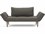 Innovation Zeal Vivus Dusty Coral Sofa Bed with Aluminum Legs  IV957400215702196