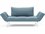 Innovation Zeal 70" Flashtex Dark Grey Lacquered Oak Fabric Upholstered Sofa Bed  IV957400212162103