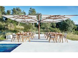 patio様 Jardinico Quad Sidepost Alu 10 Foot Square Four Canopy Patio