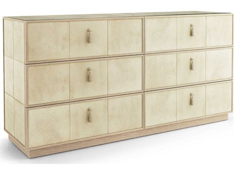 Jonathan Charles Water Hydra 6-Drawers Oak Wood Double Dresser