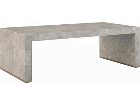 Jonathan Charles Water Rectangular Wood Dyed Madrona Burr Coffee Table