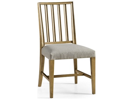 Jonathan Charles Timeless Beech Wood Cherry Upholstered Side Dining Chair