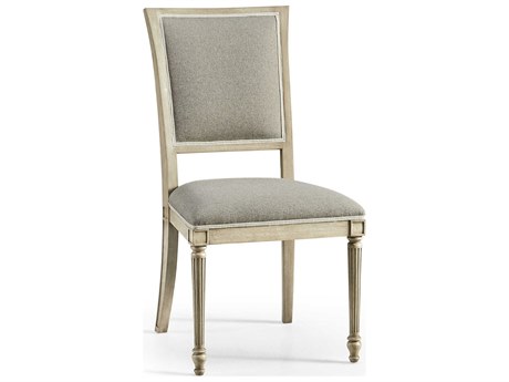 Jonathan Charles Timeless Beech Wood Brown Upholstered Side Dining Chair