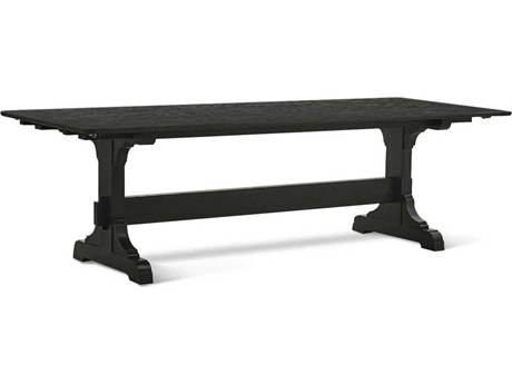 Jonathan Charles Timeless Rectangular Wood Ebonized Oak Dining Table