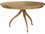 Jonathan Charles Timeless Round Wood Bleached Walnut Dining Table  JC0032D00BLW