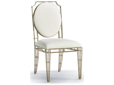 Jonathan Charles Jc Modern Bronze Upholstered Armless Dining Chair