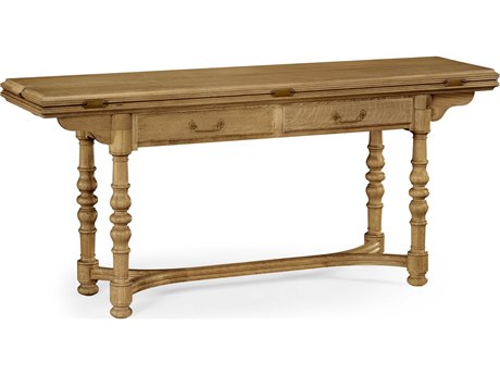 oak console table tudor natural jonathan charles rectangular light buffet dark brown