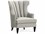 Jonathan Charles Upholstery Rivoli Luxe / Painted Formal Black Accent Chair  JC500316BLAF033