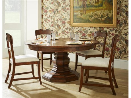 Jonathan Charles Jc Casual Acacia Wood Dining Room Set