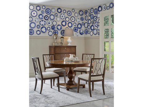 Jonathan Charles Jc Traditional Alder Wood Dining Room Set