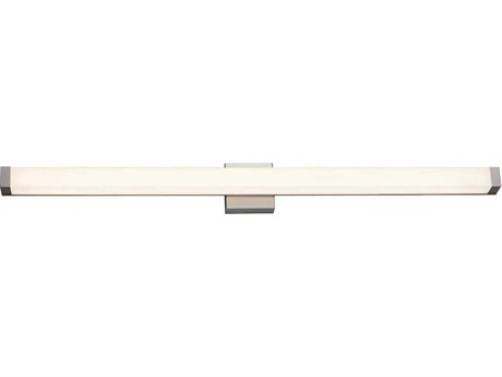 Justice Design Group Acryluxe Brushed Nickel LED Vanity Light