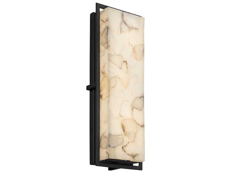 Justice Design Group Alabaster Rocks Avalon ADA Outdoor Wall Light