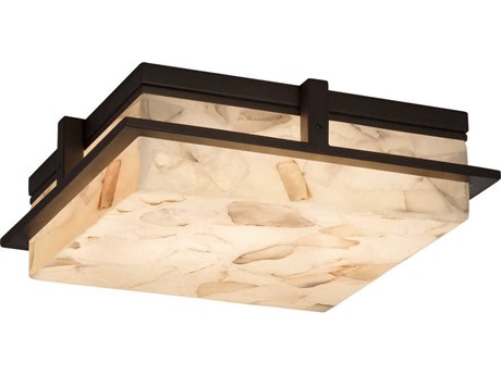 Justice Design Group Alabaster Rocks Avalon Outdoor Ceiling Light