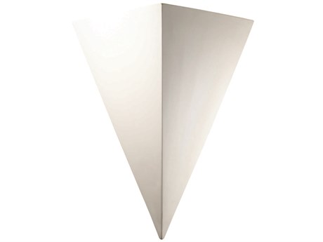 Justice Design Group Ambiance 2-Light White Wall Sconce
