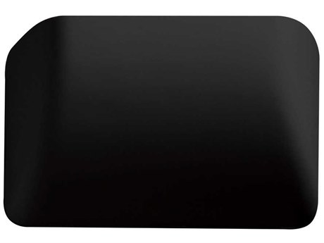 Justice Design Group Ambiance 1-Light Black Wall Sconce