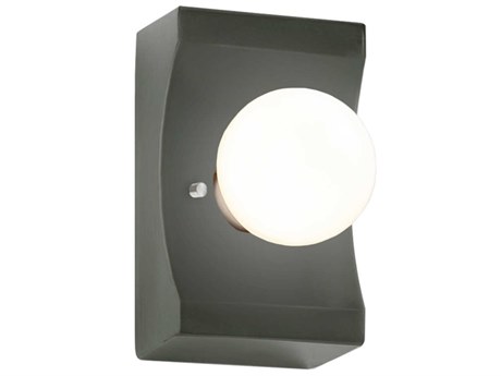 Justice Design Group Ambiance 1-Light Gray Wall Sconce