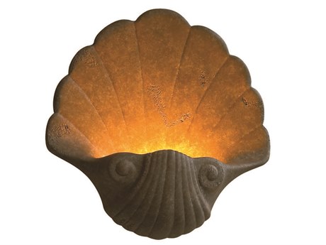 Justice Design Group Ambiance 1-Light Gray Wall Sconce