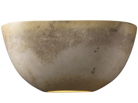 Justice Design Group Ambiance 2-Light Brown Wall Sconce