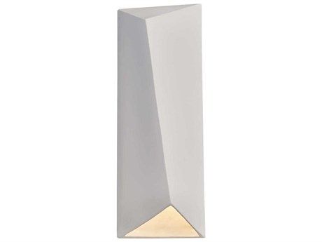 Justice Design Group Ambiance Diagonal Outdoor Wall Light (Closed Top)
