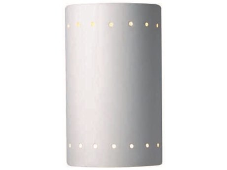 Justice Design Group Ambiance 1-Light Gray Wall Sconce