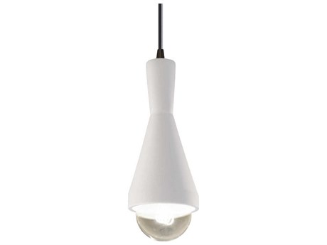 Justice Design Group Radiance White Mini Pendant