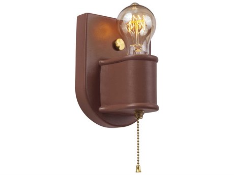 Justice Design Group American Classics 1-Light Red Wall Sconce