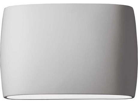 Justice Design Group Ambiance Oval Outdoor Wall Light (Open Top & Bottom)