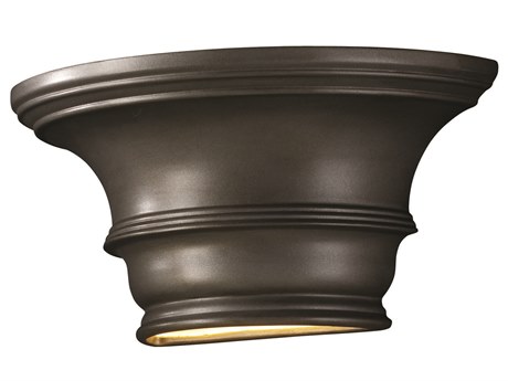 Justice Design Group Ambiance 1-Light Bronze Wall Sconce