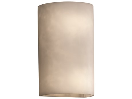 Justice Design Group Clouds 2-Light Off White Wall Sconce