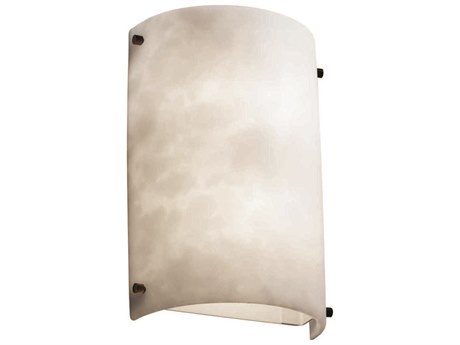 Justice Design Group Clouds 2-Light Off White Wall Sconce