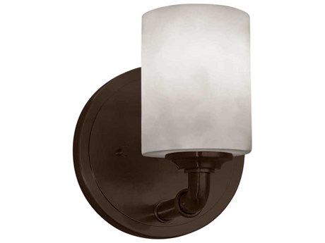 Justice Design Group Clouds 1-Light Bronze Wall Sconce