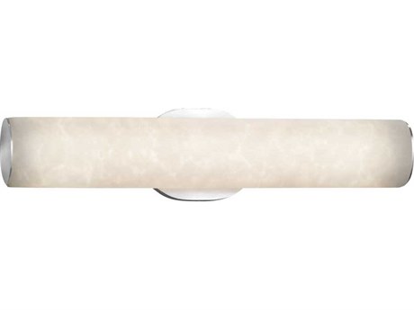 Justice Design Group Clouds Nickel LED Vanity Light