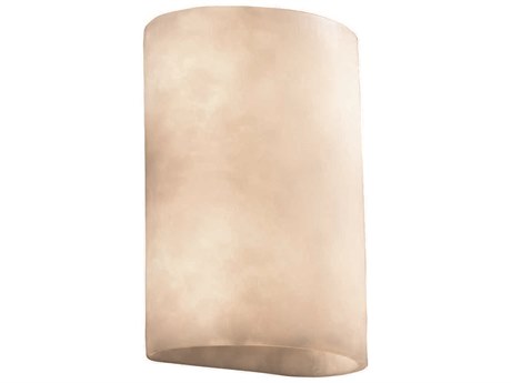 Justice Design Group Clouds 2-Light Off White Wall Sconce