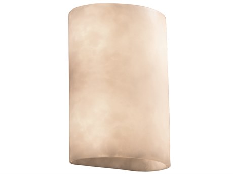 Justice Design Group Clouds 2-Light Off White Wall Sconce