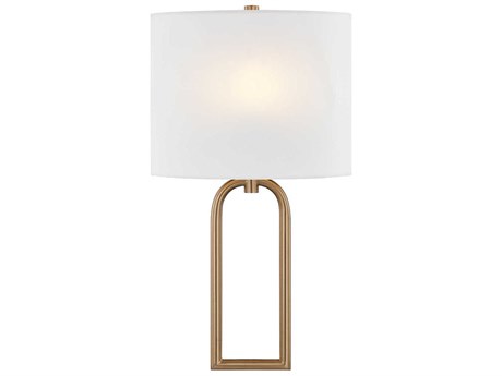 Justice Design Group Textile Oslo 1-Light Brushed Brass Wall Sconce