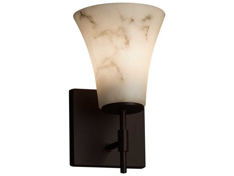 Justice Design Group Lumenaria 1-Light Bronze Wall Sconce