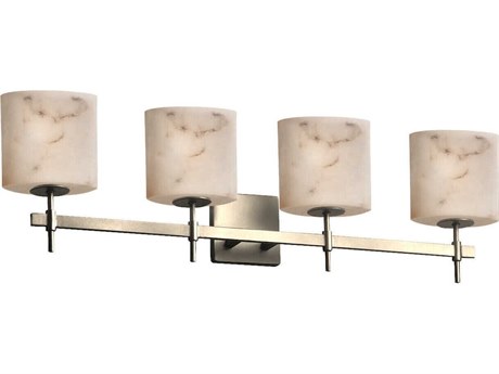 Justice Design Group Lumenaria 4-Light Nickel Vanity Light
