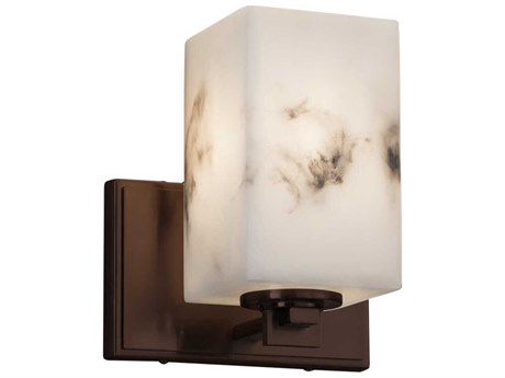 Justice Design Group Lumenaria 1-Light Bronze Wall Sconce
