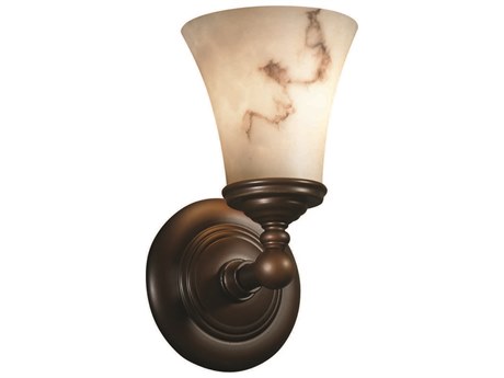 Justice Design Group Lumenaria 1-Light Bronze Wall Sconce