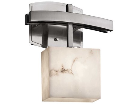 Justice Design Group Lumenaria 1-Light Nickel Wall Sconce