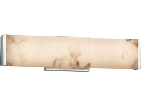 Justice Design Group Lumenaria Nickel LED Vanity Light