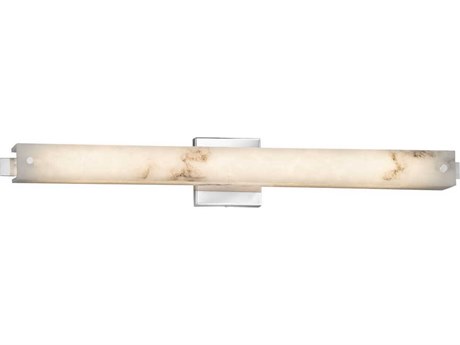 Justice Design Group Lumenaria Nickel LED Vanity Light