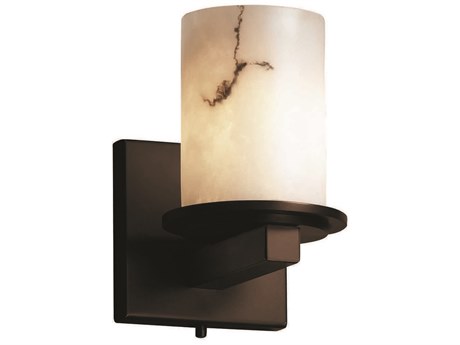 Justice Design Group Lumenaria 1-Light Bronze Wall Sconce