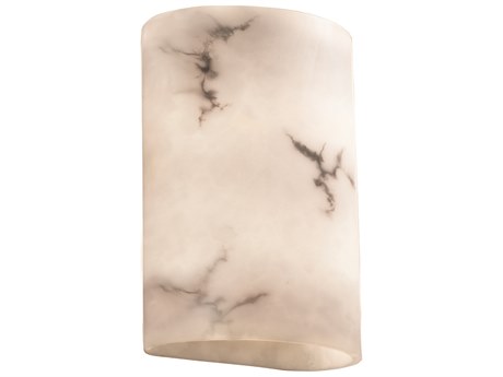 Justice Design Group Lumenaria 2-Light White Wall Sconce