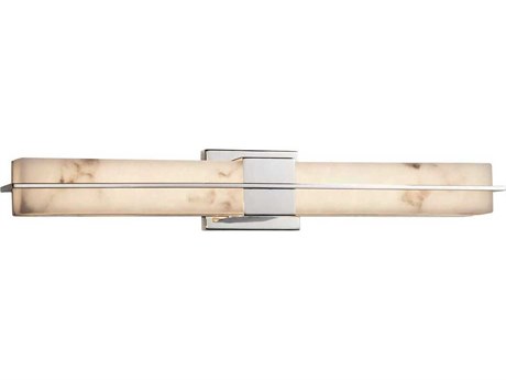 Justice Design Group Lumenaria Nickel LED Vanity Light