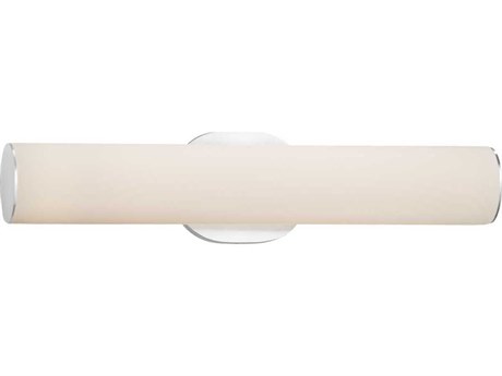 Justice Design Group Fusion Nickel Glass LED Vanity Light