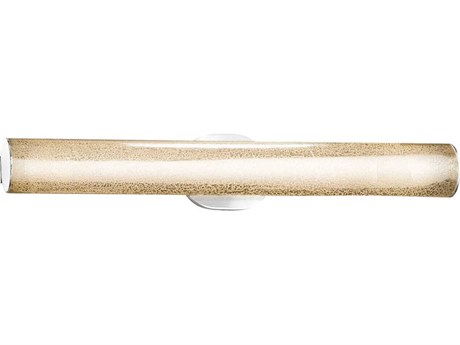 Justice Design Group Fusion Nickel Glass LED Vanity Light
