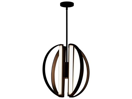 Justice Design Group Black LED Pendant